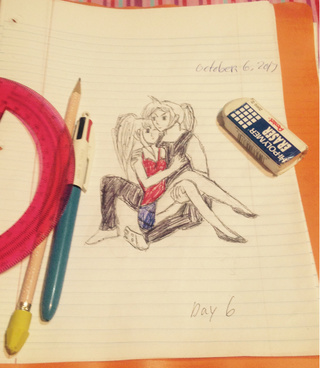 320x368 Wicked Drawings On Paigeeworld Pictures Of Wicked - Wicked Drawings