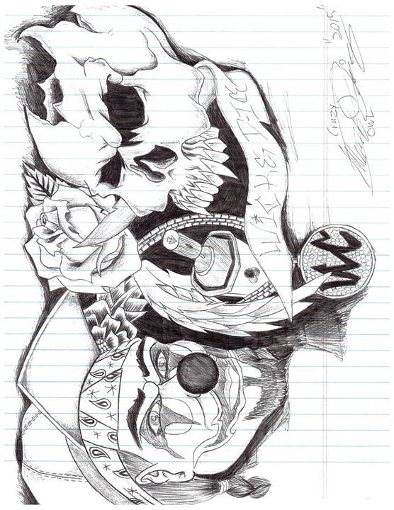 556x720 Wicked Ice - Wicked Drawings