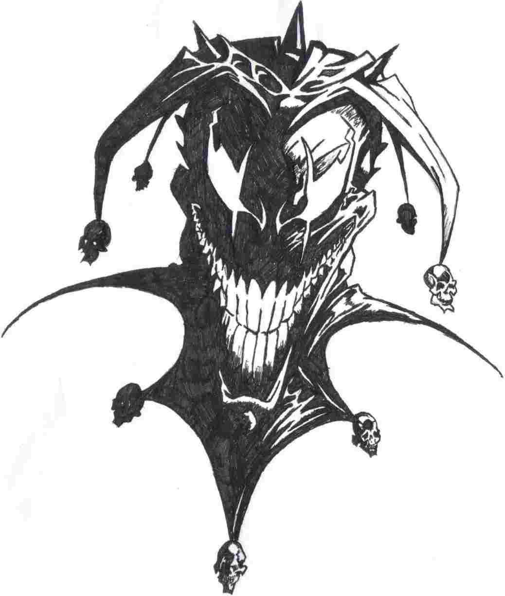 1038x1225 Dark Wicked Demon Drawings - Wicked Drawings