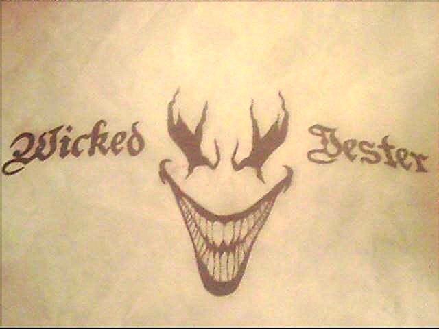 640x480 wicked jester drawing at com free for personal us on see no evil - Wicked Jester Drawings