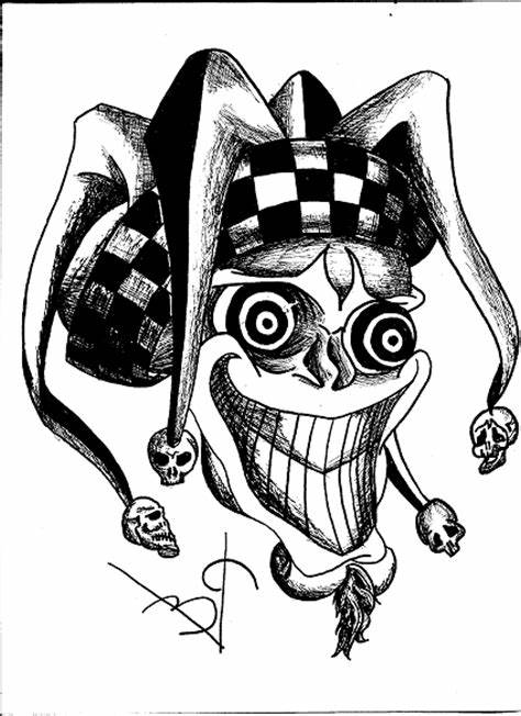 Wicked Jester Drawings at PaintingValley.com | Explore collection of