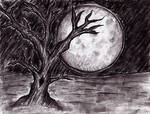 Wicked Tree Drawings at PaintingValley.com | Explore collection of ...