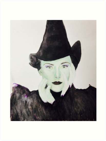 413x549 wicked witch of the west art prints - Wicked Witch Of The West Drawing