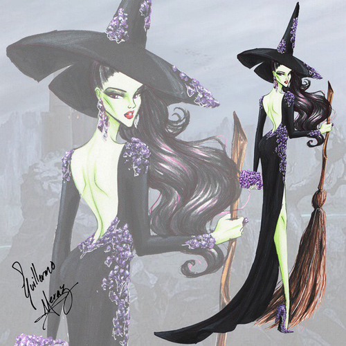 500x500 wicked witch of the west on we heart it - Wicked Witch Of The West Drawing