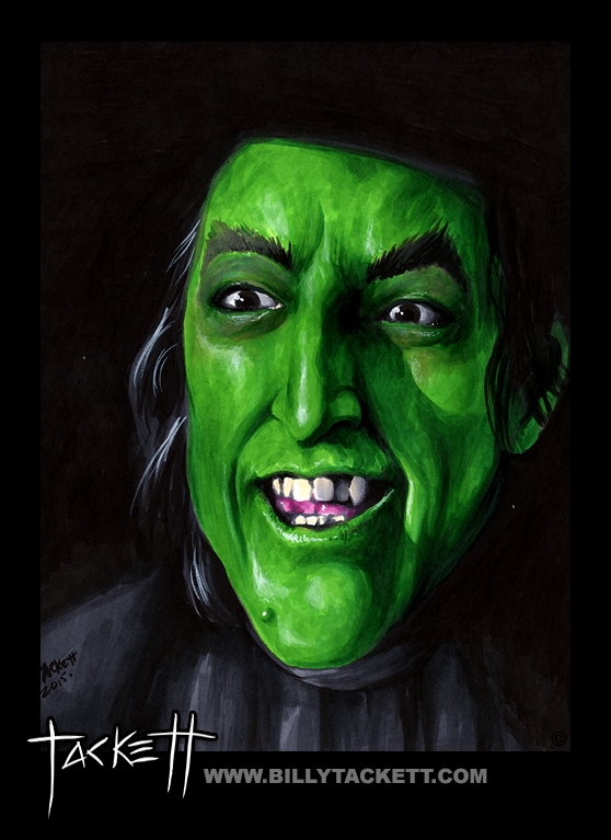 558x767 wizard of oz's wicked witch of the west, in billy tackett - Wicked Witch Of The West Drawing