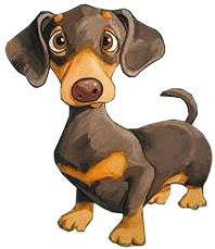 198x229 wiener dog cartoon - Wiener Dog Drawing