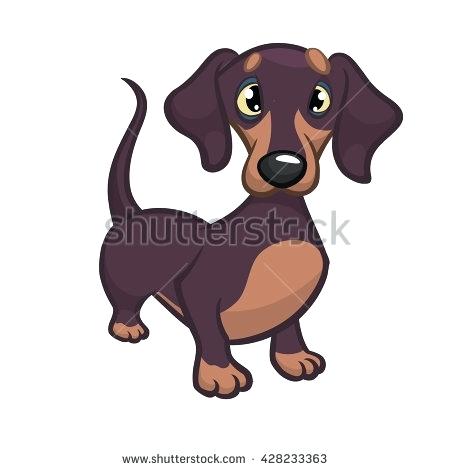 450x470 wiener dog clipart rajujha - Wiener Dog Drawing