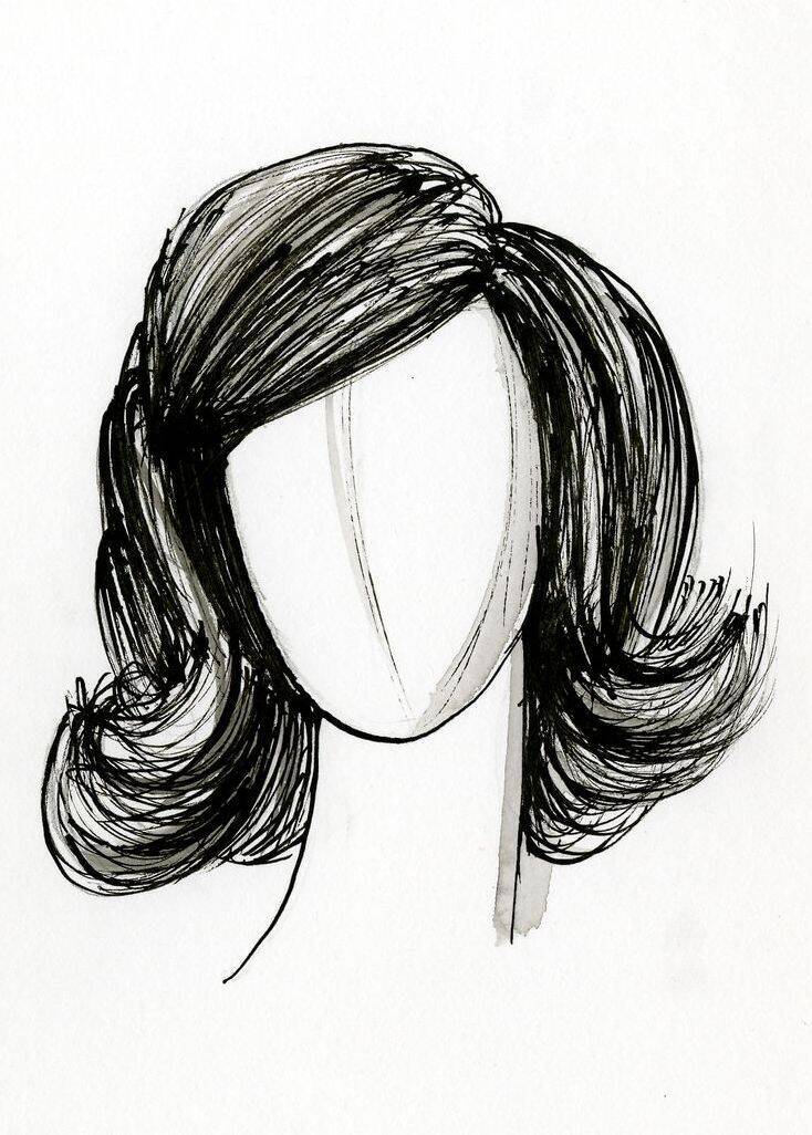 Wig Drawing at Explore collection of Wig Drawing