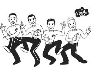 300x249 Wiggles Coloring Pages - Wiggles Drawing