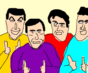 300x250 The Wiggles Drawing - Wiggles Drawing