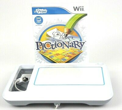 400x363 Nintendo Wii Udraw Drawing Tablet White Pictionary Video Game - Wii Drawing