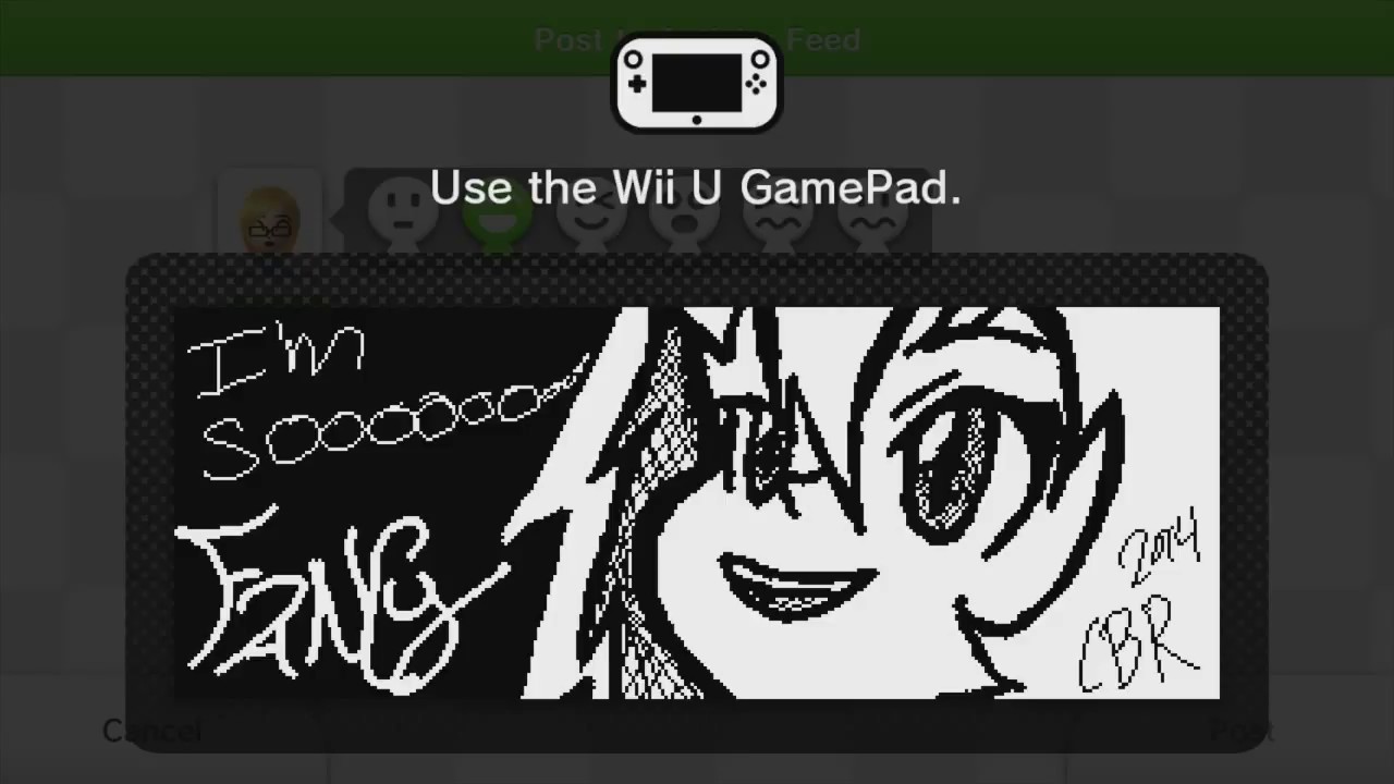1280x720 Drawing On A Wii U! - Wii U Drawing