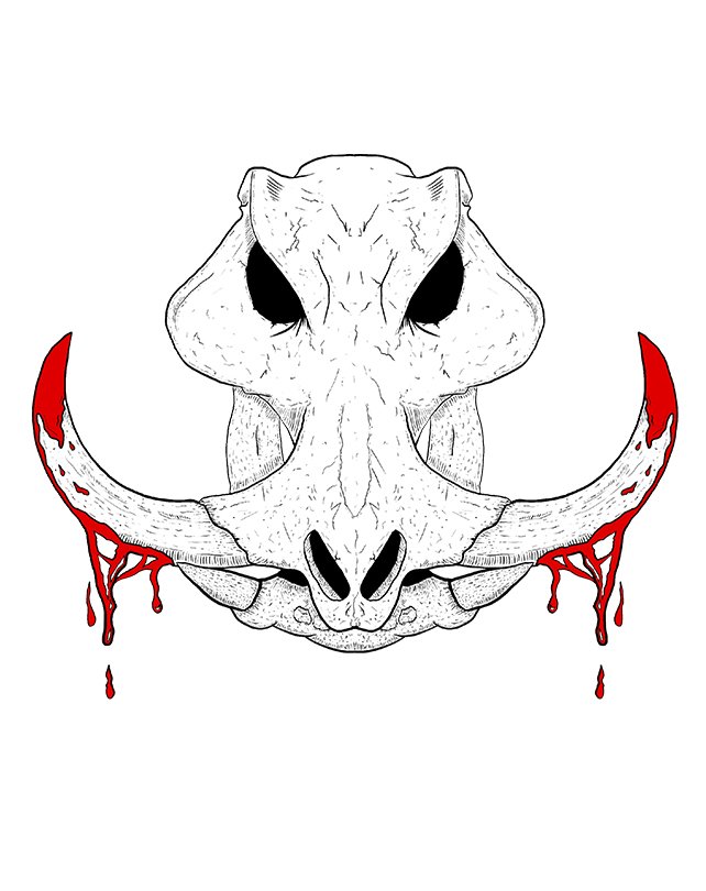 Wild Boar Skull Drawing at PaintingValley.com | Explore collection of ...