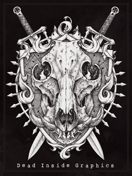 550x733 Boar Skull On Behance Tattoos Animal Skulls, Animal Tattoos - Wild Boar Skull Drawing