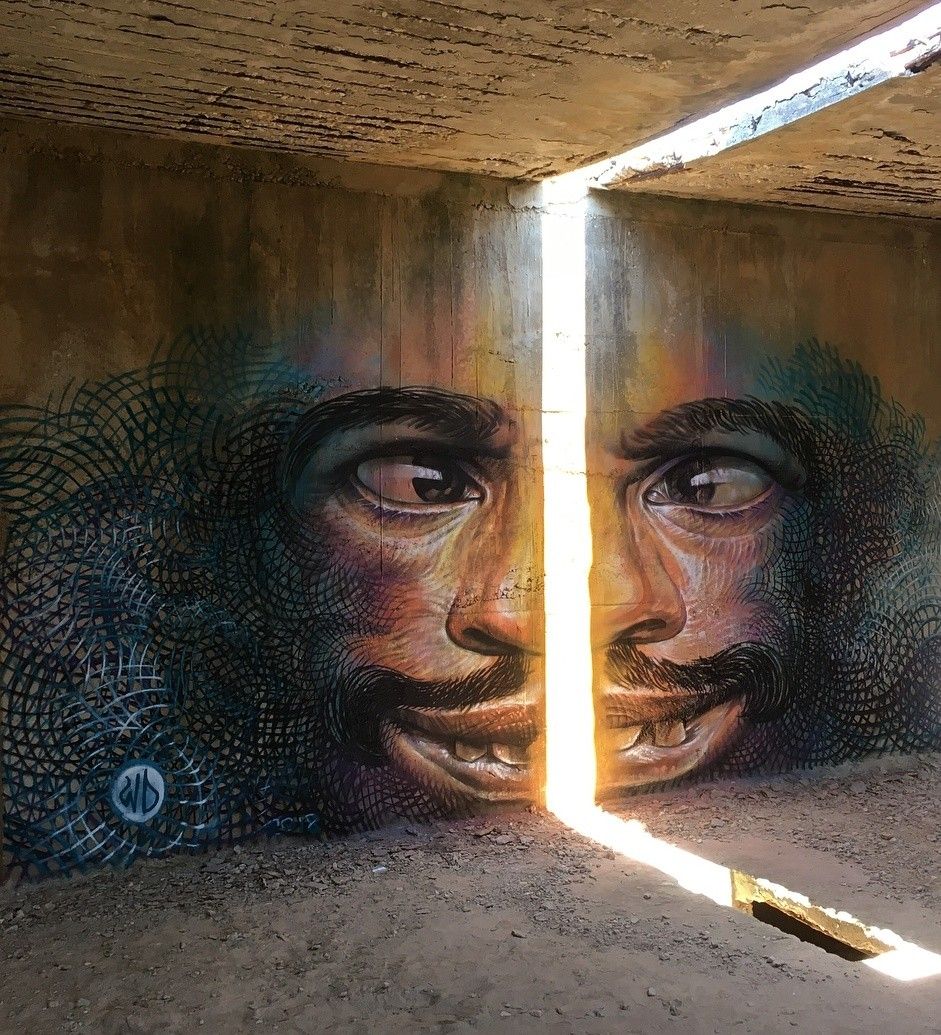 941x1035 Beyond The Wall, Wild Drawing's Street Art Collater Al - Wild Drawing