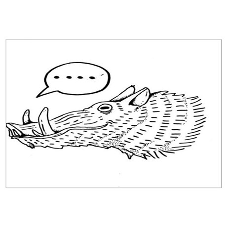 460x460 wild hog drawings wall art - Wild Hog Drawing