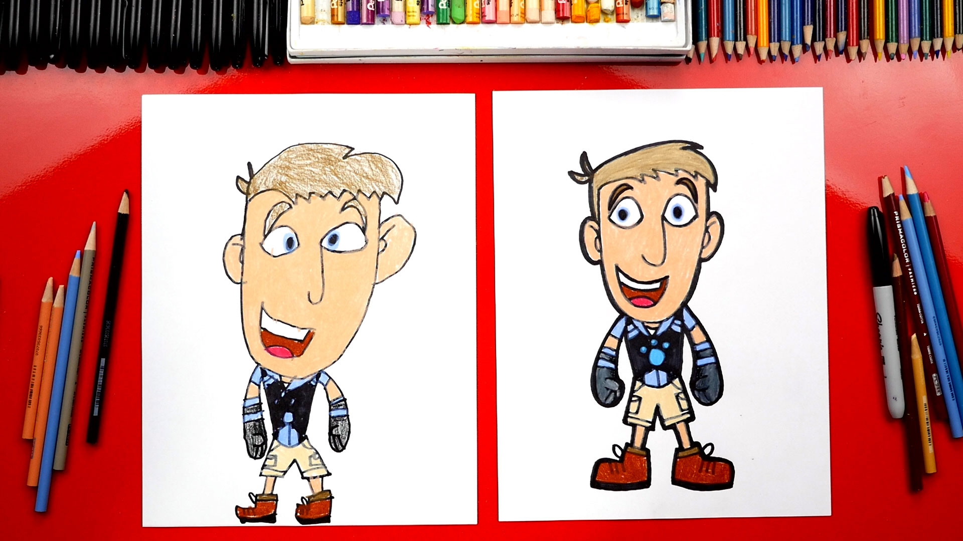 1920x1080 how to draw martin from wild kratts - Wild Kratts Drawing