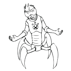 230x230 wild kratts coloring pages - Wild Kratts Drawing