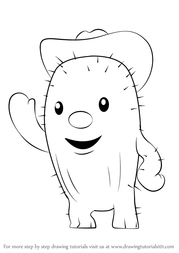 598x844 learn how to draw toby from sheriff callie's wild west - Wild West Drawing