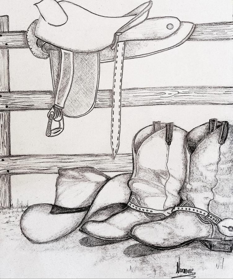 752x900 wild wild west drawing - Wild West Drawing