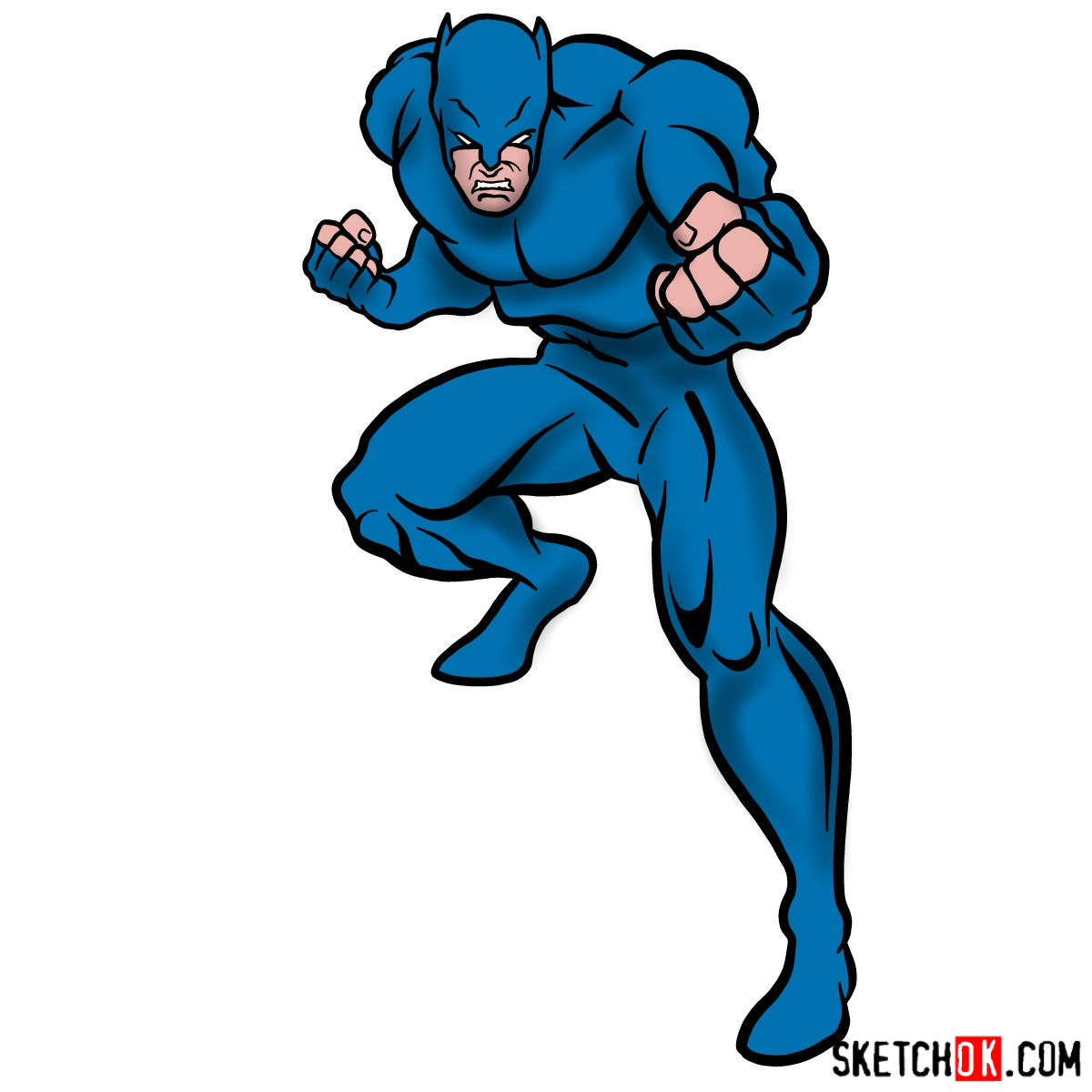 1200x1200 how to draw wildcat - Wildcat Drawing