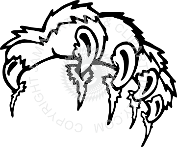 361x300 collection of free wildcat drawing marks download on ui ex - Wildcat Drawing