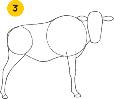 371x323 Wildebeest - Wildebeest Drawing