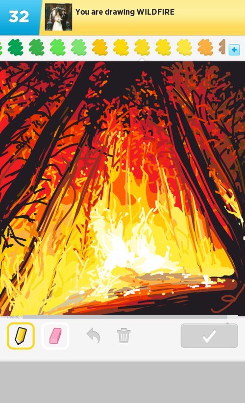 500x822 wildfire drawings - Wildfire Drawing