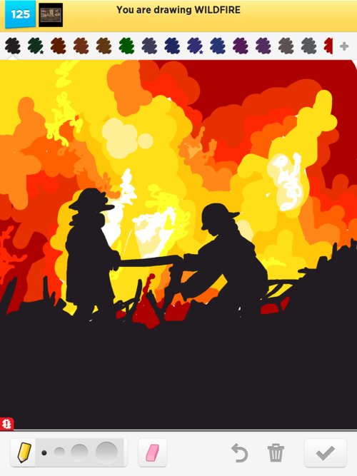 500x667 wildfire drawings - Wildfire Drawing