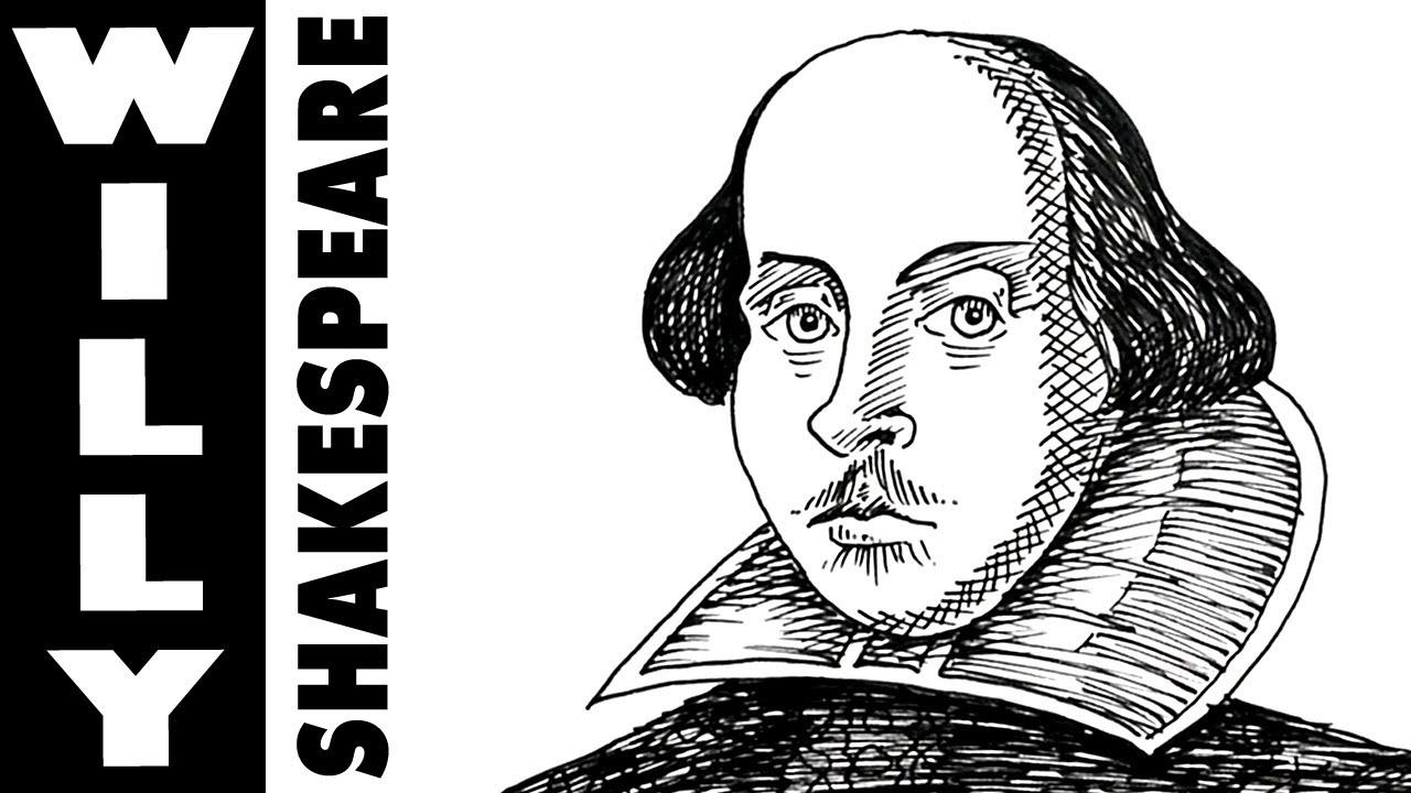 1280x720 how to draw william shakespeare - William Shakespeare Drawing
