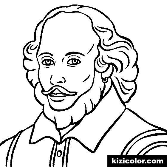 560x560 shakespeare drawing free download - William Shakespeare Drawing