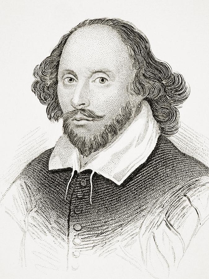 675x900 william shakespeare english drawing - William Shakespeare Drawing
