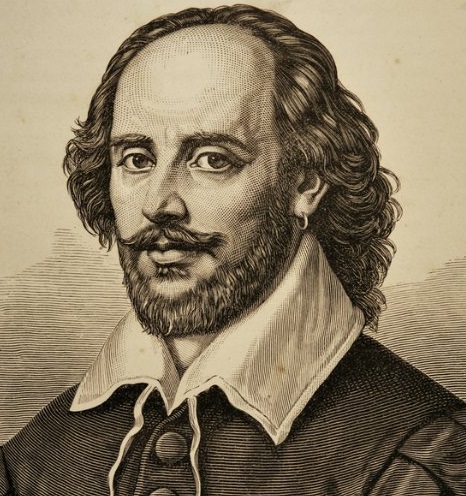466x496 william shakespeare facts, plays, poems, quotes bio - William Shakespeare Drawing