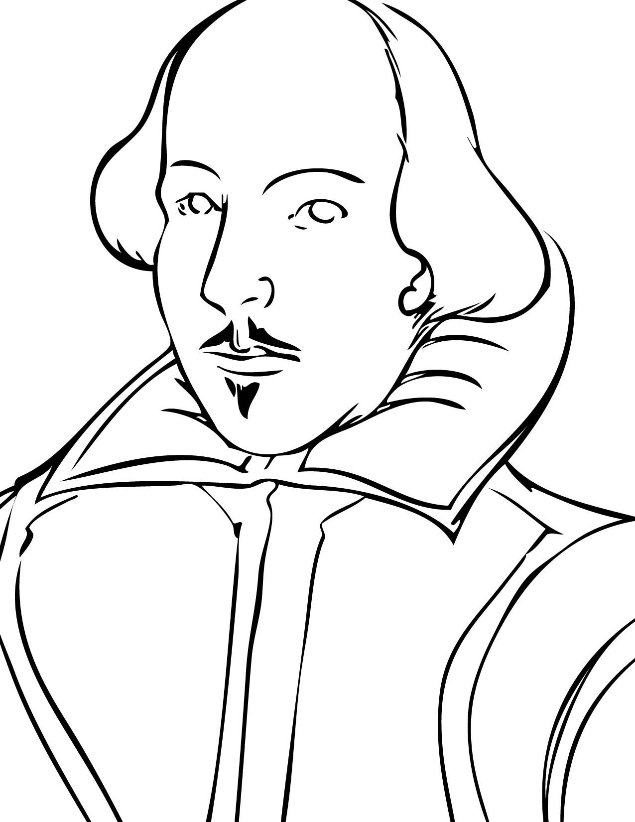 1275x1650 england shakespeare pins tattoos - William Shakespeare Drawing