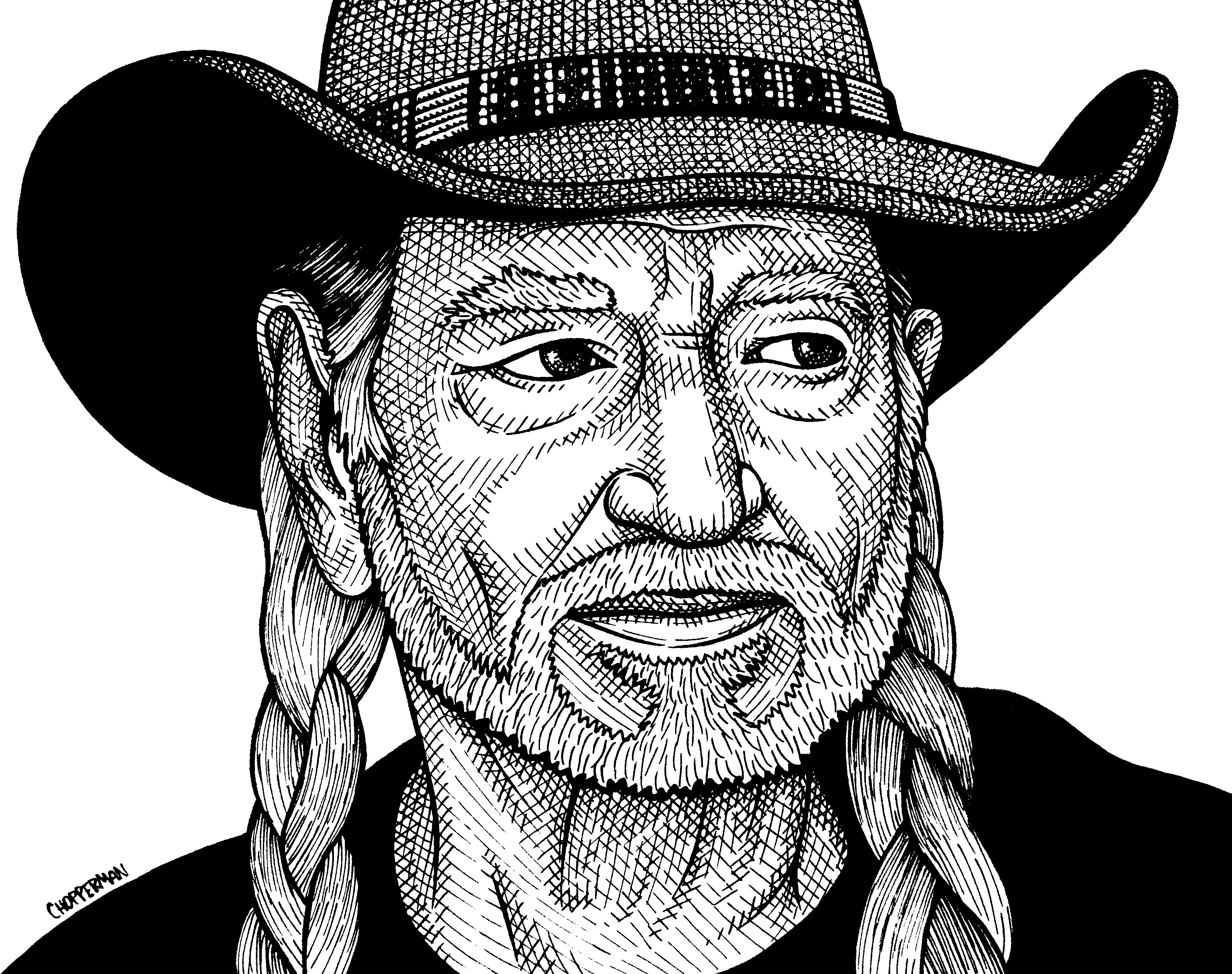 Willie Nelson Drawing at Explore collection of