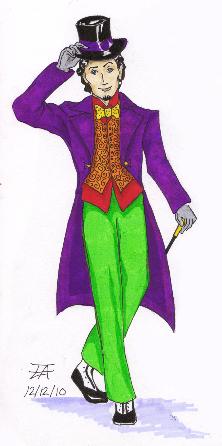 Willy Wonka Drawing at Explore collection of Willy