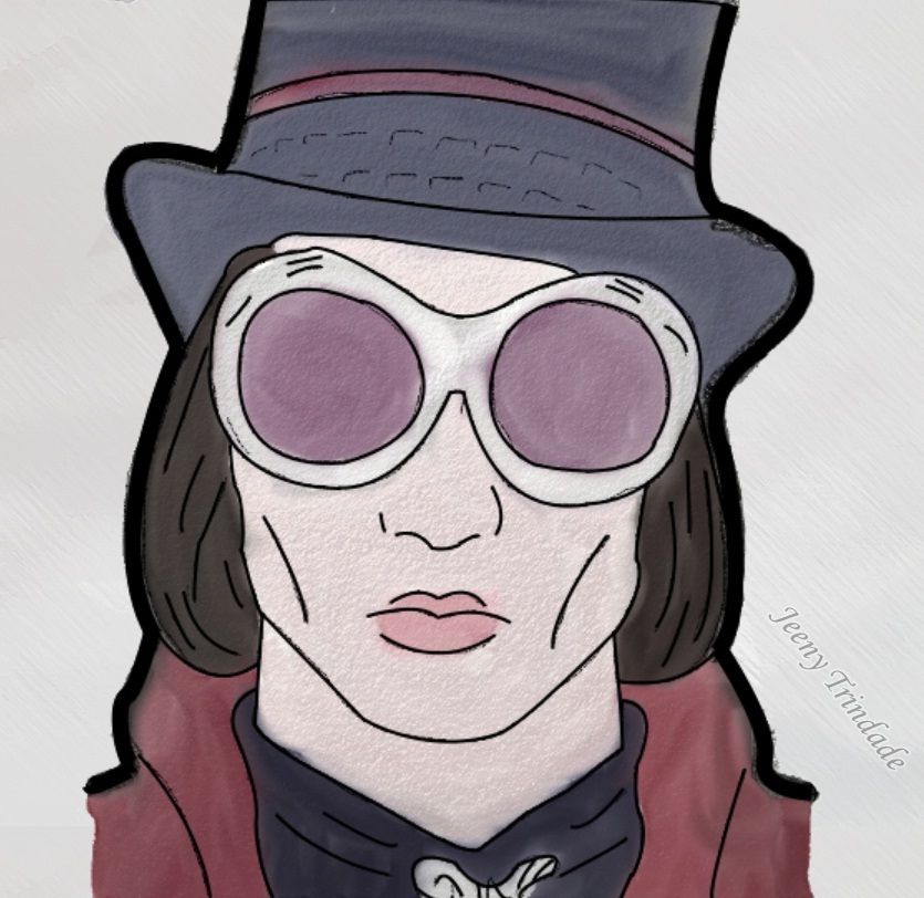 835x812 willy wonka drawing pics drawing skill - Willy Wonka Drawing