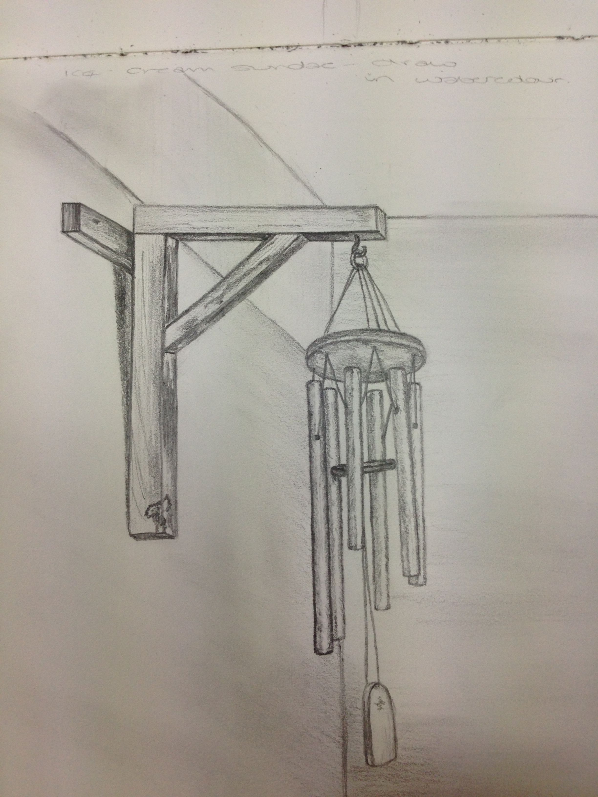Wind Chime Drawing at Explore collection of Wind