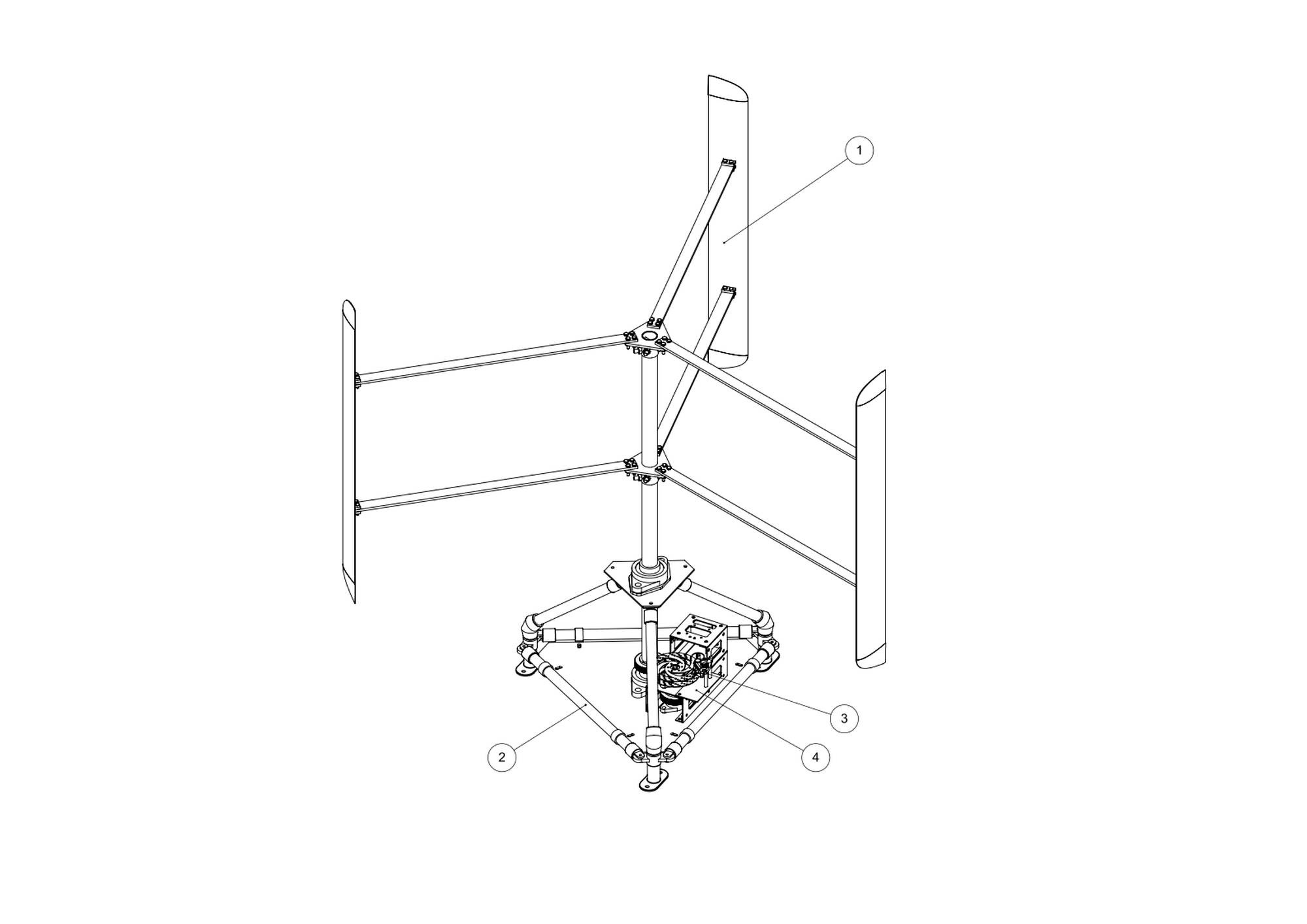 2000x1414 vertical axis wind turbine design show - Wind Turbine Drawing