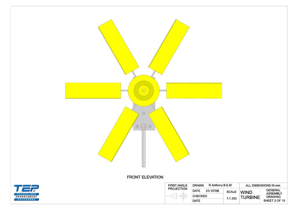 1024x724 wind turbine project working drawings stem - Wind Turbine Drawing