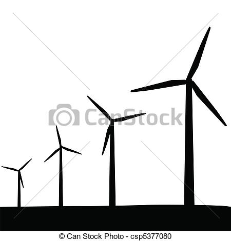 450x470 wind turbines clipart and stock illustrations wind - Wind Turbine Drawing