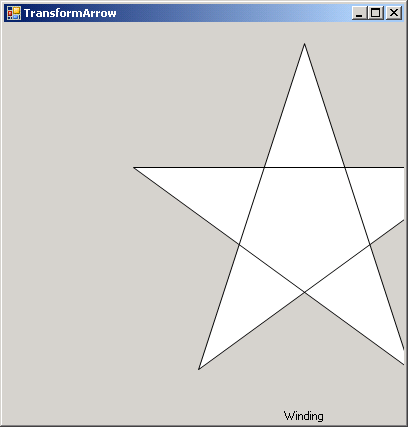 408x427 Graphicspath Draw With Fillmode = Winding Graphic Path - Winding Path Drawing