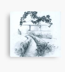 210x230 Winding Path Drawing Canvas Prints Redbubble - Winding Path Drawing
