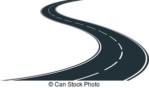 300x178 winding road clipart and stock illustrations winding road - Winding Road Drawing