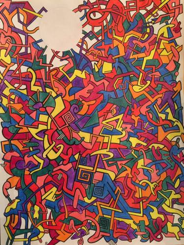 375x499 winding road drawing - Winding Road Drawing