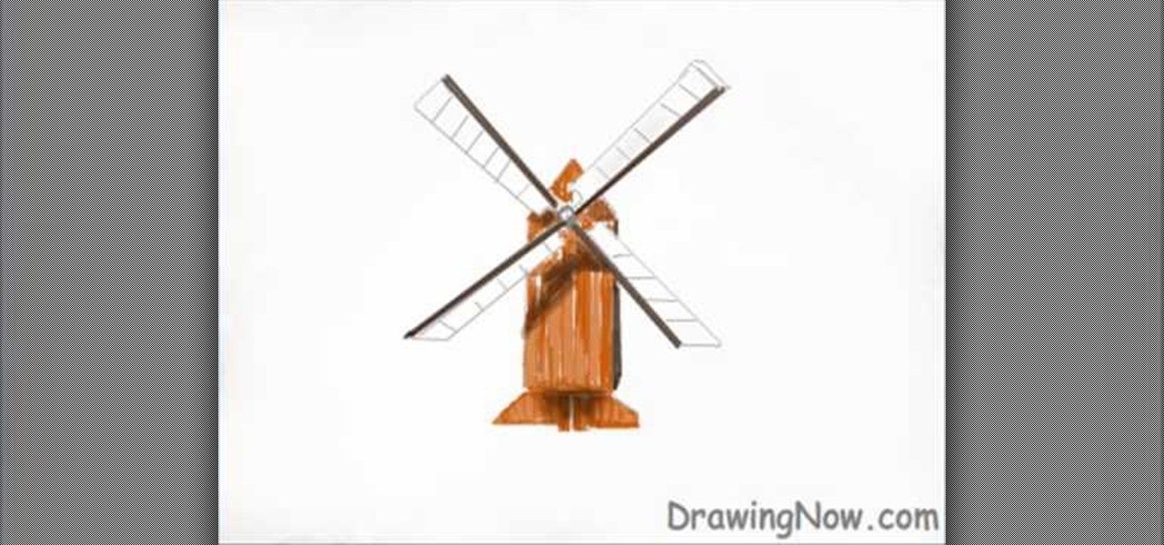 1280x600 how to draw a windmill drawing illustration wonderhowto - Windmill Drawing