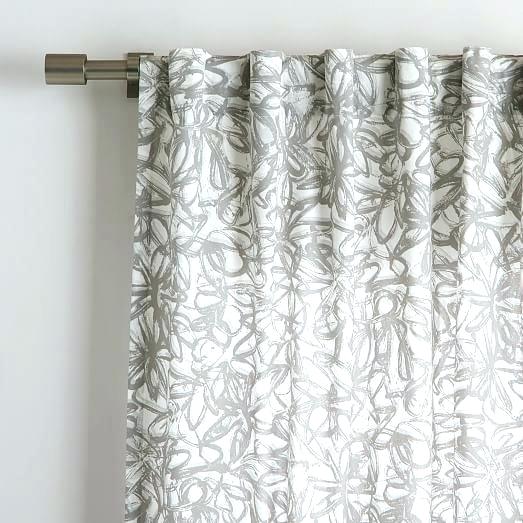 523x523 drawing curtain decoration west elm scribble cotton canvas - Window Curtain Drawing