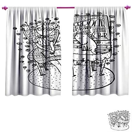 425x425 book window curtain drape cartoon style hand drawn - Window Curtain Drawing