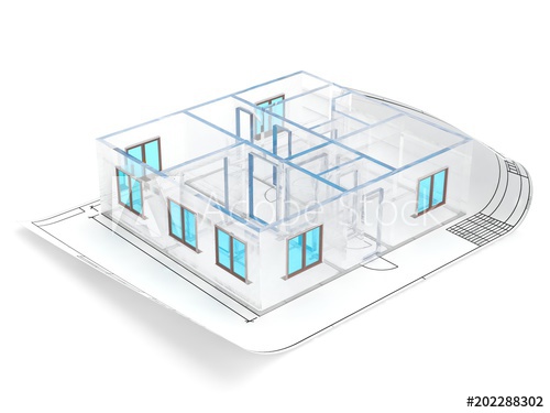500x375 small flat with walls and window pane pvc profile laminated wood - Window Pane Drawing