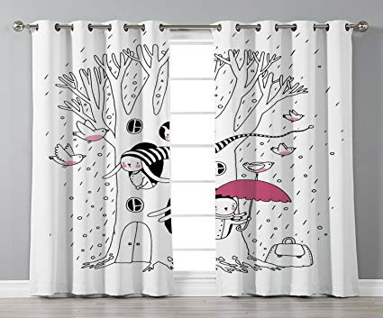 425x353 stylish window curtains,magical,minimalist habitat - Window With Curtains Drawing